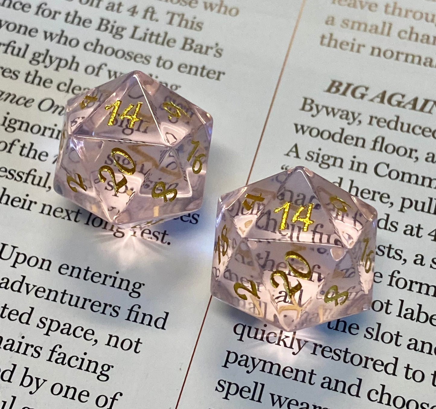 Stone Shape- Unique Gemstone and Glass Dice Sets and Singles! See Images and Listing For Current Offerings